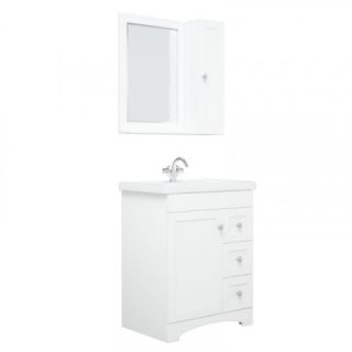 Тумба под раковину Corozo Техас 70см белый SD-00000451